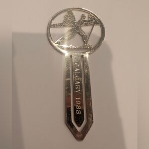 Calgary 1988 Ski Bookmark